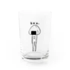 夢咲ゆいのグッズ販売の白米派。(夢咲ゆいオリジナル) Water Glass :front