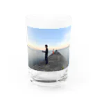 M0M0＆Lilyの防波堤で釣りがしたい Water Glass :front