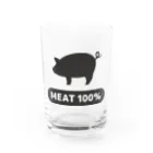 MOCOデザインのミート100％ Water Glass :front