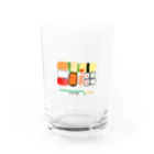 砂ずりの一人前お寿司 Water Glass :front