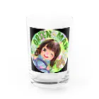 ぐりーんまんのぐりーんまん オリジナル Water Glass :front