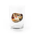 ﾋ7kOのプリン･ア･ラ･モード Water Glass :front