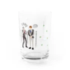 よしもと芸人オフィシャルショップのzakkaYOSHIMOTO アインシュタイン Water Glass :front