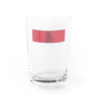 白子の恋する背中 Water Glass :front