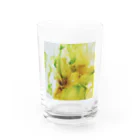 saijoumimiの水中に咲く黄色の花 Water Glass :front