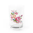 thubame_doの台湾花様  Water Glass :front