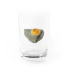 ピラニアの石とプリン グラス前面