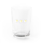 söpö minäのめだまやきグラス Water Glass :front