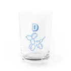 ミュータントモエの［D］DOG Water Glass :front