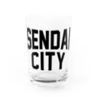 JIMOTO Wear Local Japanのsendai CITY　仙台ファッション　アイテム Water Glass :front