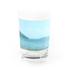 Photoshopの青空と湖 Water Glass :front