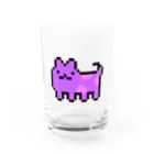 ことだま日記 グッズショップのやみねこ Water Glass :front