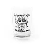 蒼磨のタピ子てやん Water Glass :front