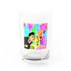 夫婦とその子のざ くれいじぃ じゃぱん2 Water Glass :front