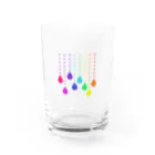 Kagami-mochiのレインドロップ Water Glass :front