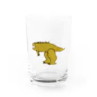 kennyのつづサウロス Water Glass :front