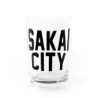 JIMOTOE Wear Local Japanのsakai CITY　堺ファッション　アイテム Water Glass :front