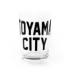 JIMOTOE Wear Local Japanのtoyama city　富山ファッション　アイテム Water Glass :front