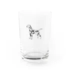 あこがれのダルメシアン Water Glass :front