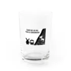 そばこちゃんの店のGAKE NO UE NO YAGI Water Glass :front