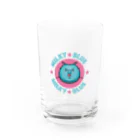 ミルキー☆ブルーSHOPのVtuber ミルキーブルー公式デザイン Water Glass :front