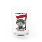 MIECHAN8787'S GALLERYのふんどし君❣️～ハチワレさん～ Water Glass :front