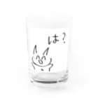 わるねこくんの家のわるねこくん Water Glass :front