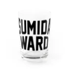 JIMOTOE Wear Local Japanのsumida city　墨田区ファッション　アイテム Water Glass :front