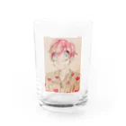 夢作屋 ハンドメイドアクセサリー屋ですの楽しい筈だったバカンス Water Glass :front