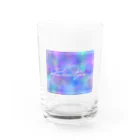 izu online☺︎のパノラマトーングラス(青) Water Glass :front