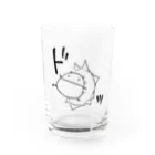 うさやのアクティブに限界突破するパンダ Water Glass :front