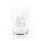 206%のLove yourself . Water Glass :front