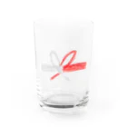 cancancanのゆるい熨斗 Water Glass :front