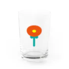 pazooのFlower18 Water Glass :front