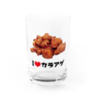 fooooodのアイ・ラブ・唐揚げ Water Glass :front