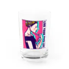 ことり屋の眼鏡をはずす女 Water Glass :front