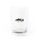 MOBのブラックバス Water Glass :front