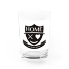 Livespace_HOMEの心斎橋HOME ロゴグッズ Water Glass :front