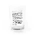 稲藁商店のしじみ Water Glass :front