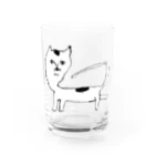 室井雑貨屋の猫 Water Glass :front