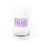 lily and smile ☺︎のHUG.④❤️  Water Glass :front