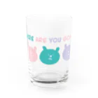 フカツ マリエのWhere are you going? Water Glass :front