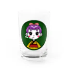 麿まろ / maro maroの大正ロマン タバコと町娘 Water Glass :front