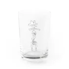 stingerのお店の生きる!! Water Glass :front