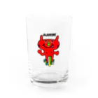 アソマサヤのジャジャモレくん Water Glass :front