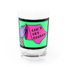 Mieko_KawasakiのCAN'T GET ENOUGH / GREEN トイレットペーパー　 Water Glass :front