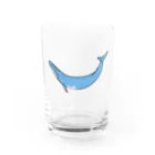 クジラの雑貨屋さん。のシロナガスクジラ・カップ Water Glass :front