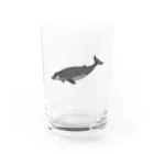 クジラの雑貨屋さん。のコブハクジラ・グラス Water Glass :front