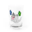 ウサネコのゾワゾワゆーれい Water Glass :front