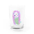 メルティカポエミュウのあまびゑにゃん Water Glass :front